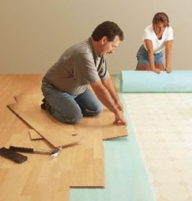 Laminate Flooring Underlayment Installation